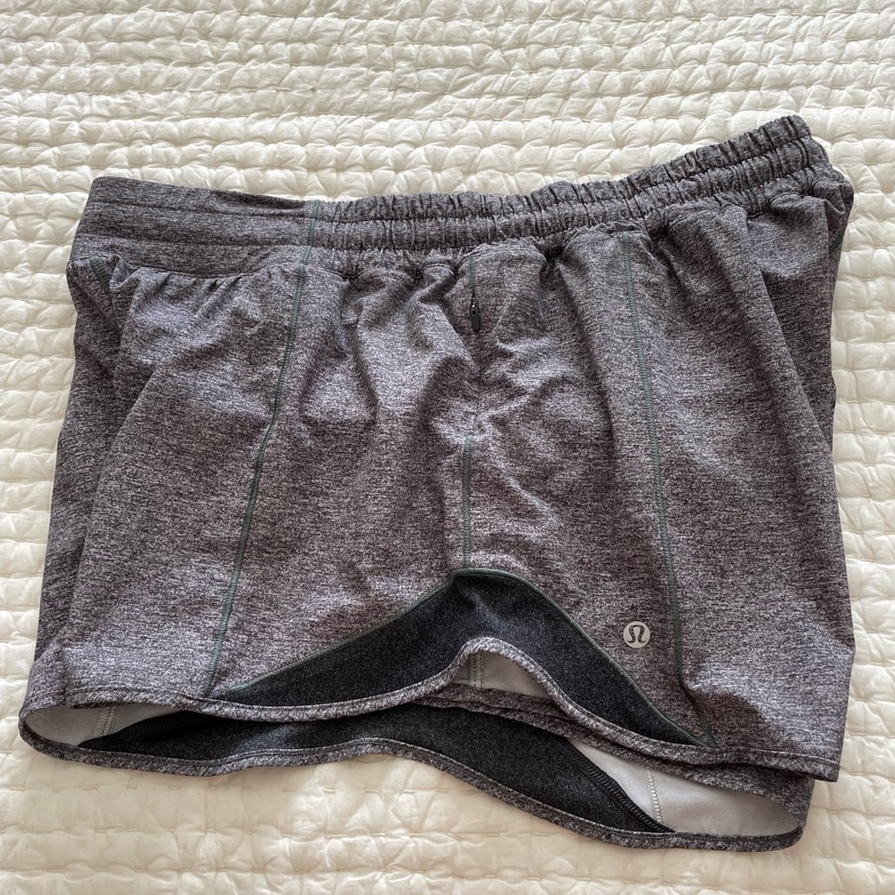 Hotty Hot Low Rise Lined 4”- grey